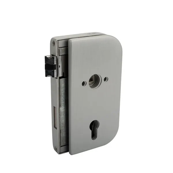 Staand loopslot V370 afgerond DIN Links aluminium