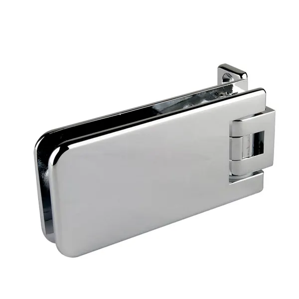 Douchescharnier Marine wand-glas glans chroom