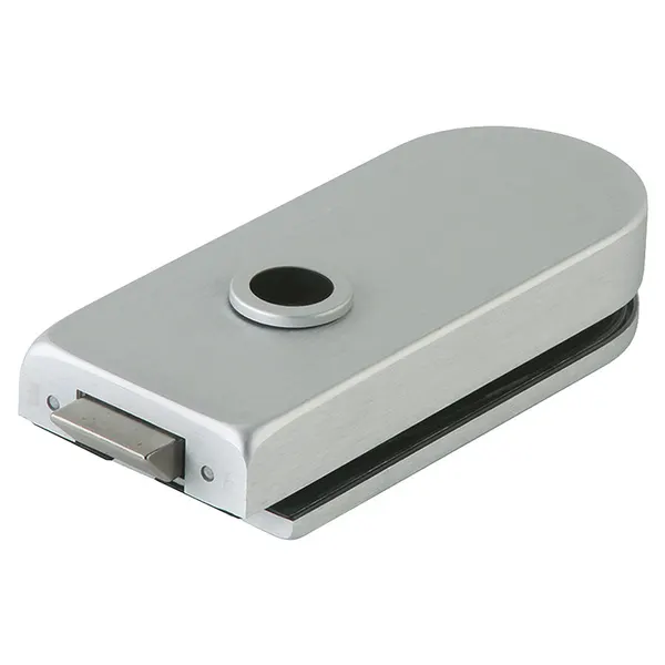 Slot voor glazen deur Studio Rondo van Dormakaba aluminium