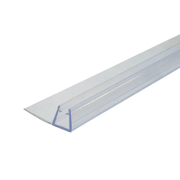 Afdichtprofiel met haakse zij lip flexibel tussen schuif&vas A=16mm L=2200mm 6mm