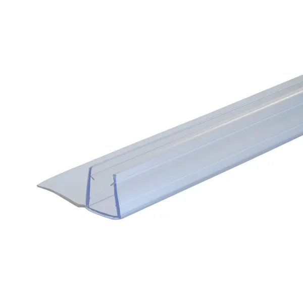 Afdichtprofiel met haakse zij lip flexibel tussen schuif&vas A=16mm L=2200mm 8mm