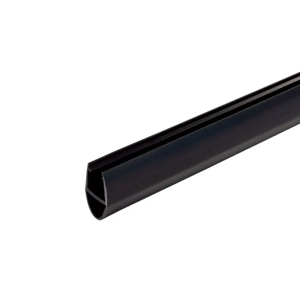 Afdichtprofiel met bolprofiel D=8mm L=2200mm zwart