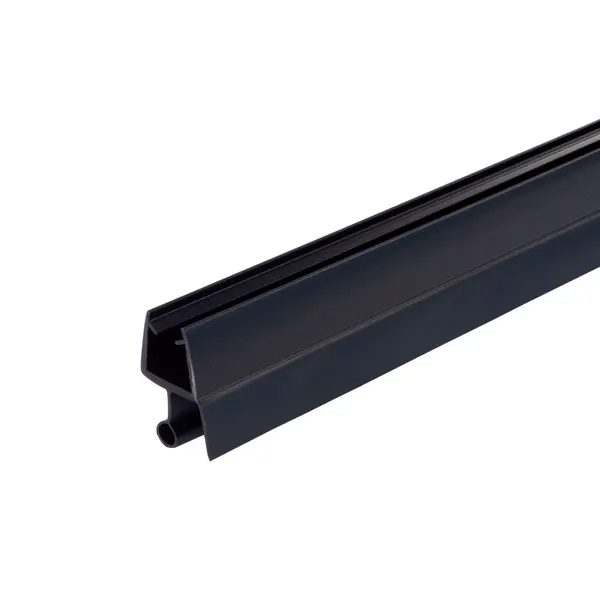 Afdichtprofiel met bol dorpel D=8mm L=2200mm zwart