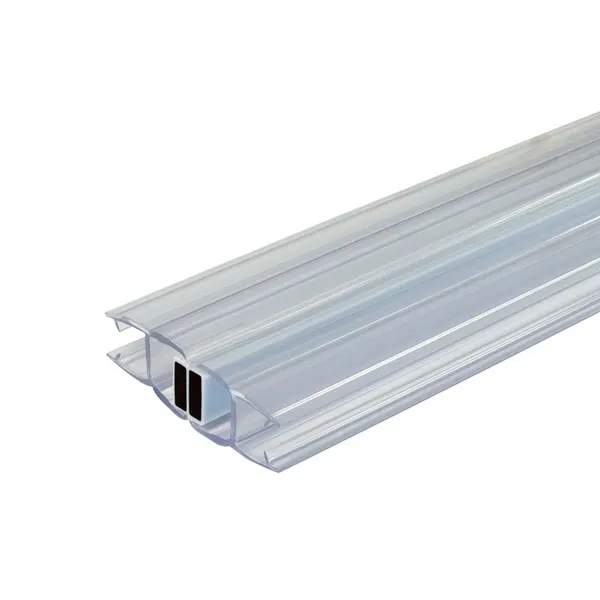 Magneetstrip voor glas-glas 180° D=8mm L=2200 (DW)