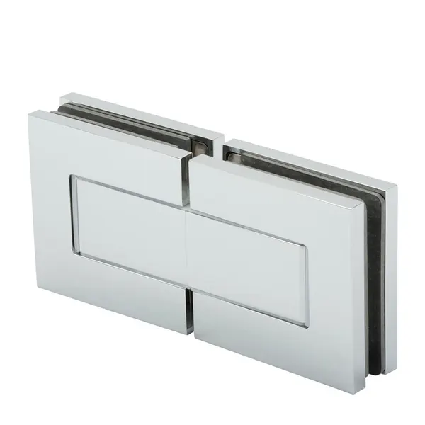 Moist douchescharnier glas/glas 180° glans chroom finish