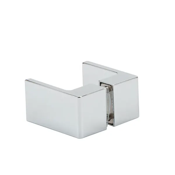 Moist deurgreep (stel) glans chroom finish