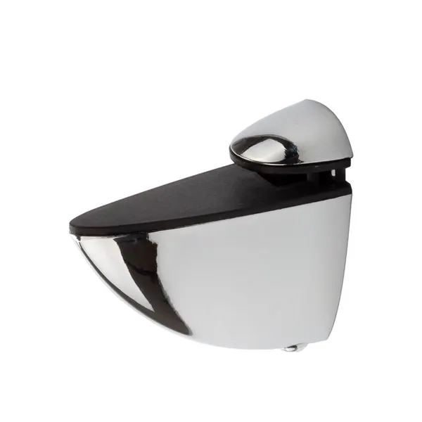 Glasplaatdrager voor 5-20mm glas glans chroom