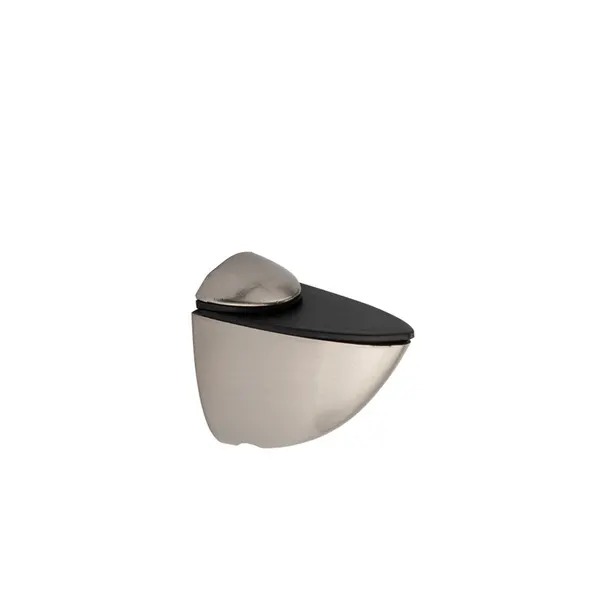 Glasplaatdrager voor 5-20mm glas RVS-Look