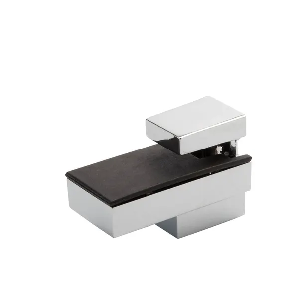 Glasplaatdrager voor 5-15mm glas glans chroom