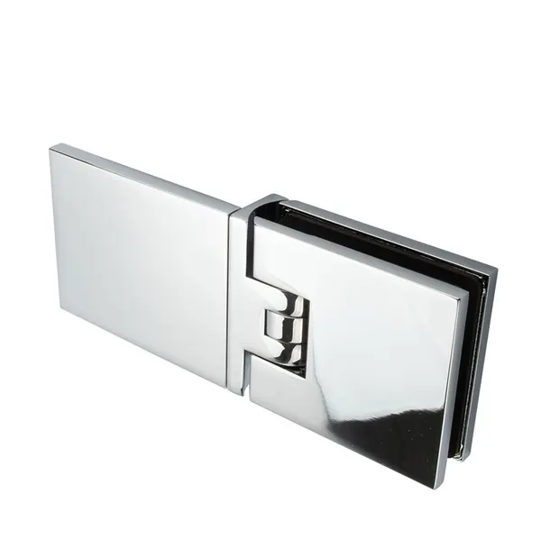 Flamea+ scharnier wand/glas 180° schroefpl verlengde wand afdekkapjes glans chroom