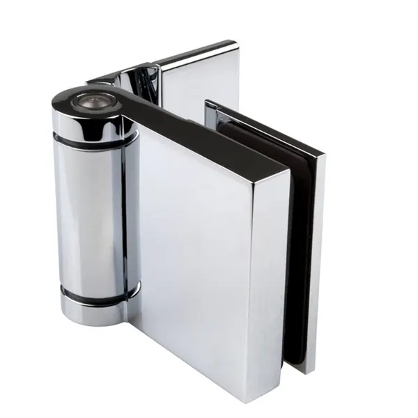Flinter scharnier wand/glas buitenwaardse opening glans chroom