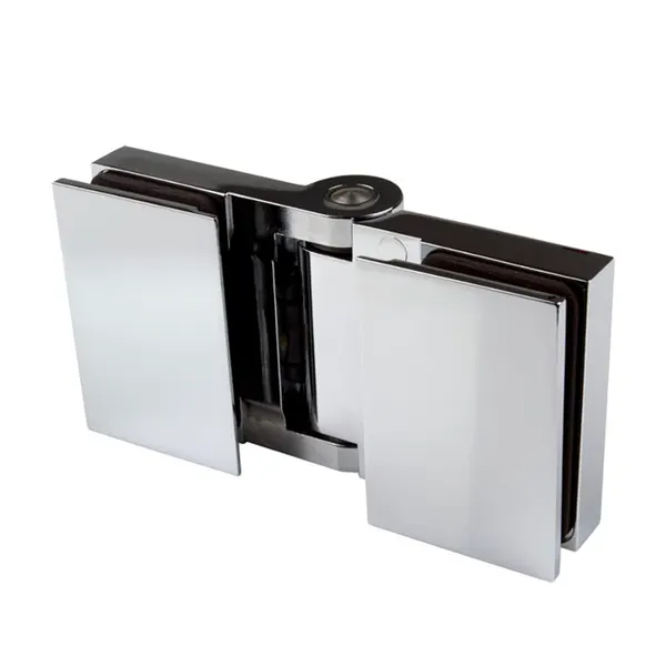 Flinter scharnier glas/glas binnenwaardse opening glans chroom