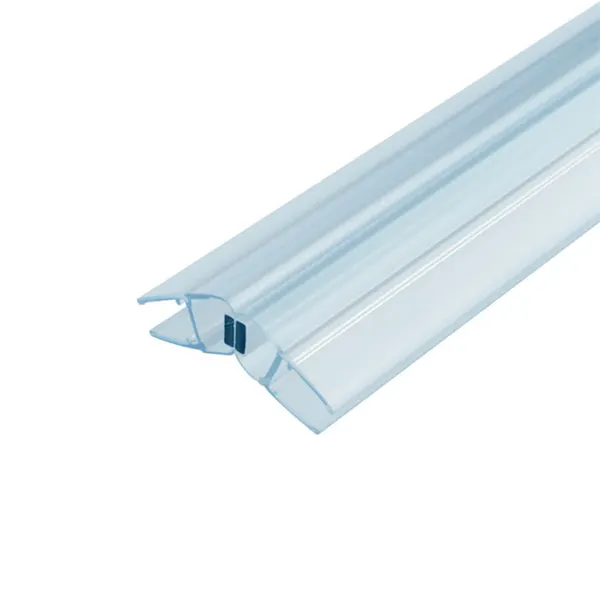 Magneetprofiel met schuine hoek voor 135° 6-8mm glas 2500mm
