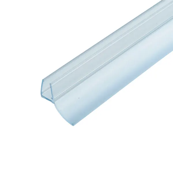 Afdichtprofiel met lip-zijdelings voor 6 & 8mm glas lengte 2500mm