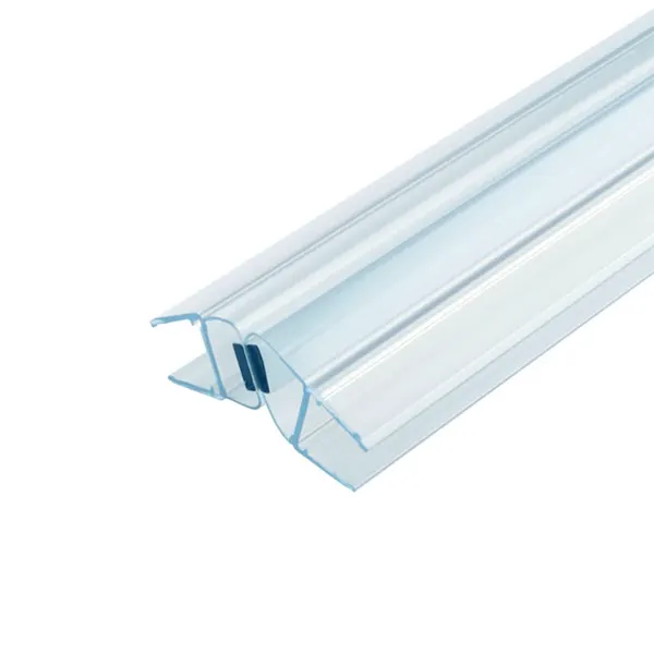 Magneetprofiel met schuine hoek voor 135° 10-12mm glas 2500mm