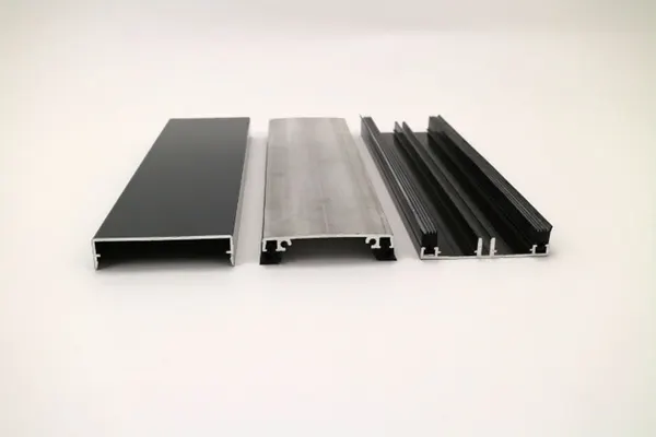 PEXT Klemprofielset dwl - Onderprofiel - 80.7 Midden Sierlijst - tbv 7mm solarglas Antraciet per m1