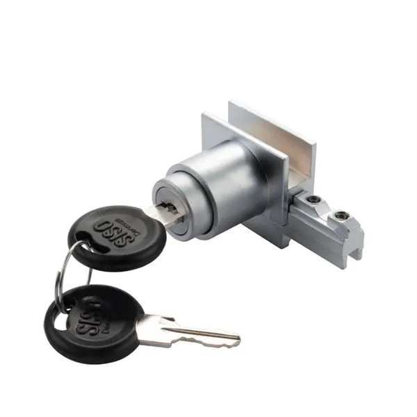 Schuifdeur drukslot DS02 aluminium-effect