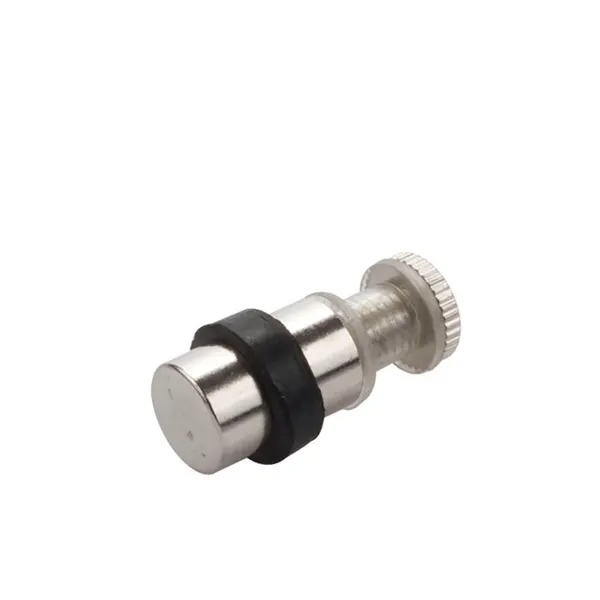 Glasplaatdrager enkel voor 6-8mm glas RVS look