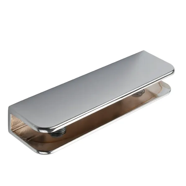 Glasplaatdrager Square XL voor 4-8mm glas GPD13 glans chroom
