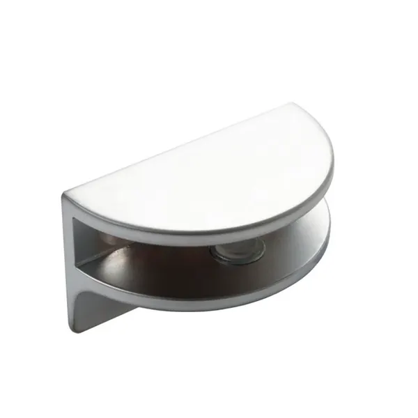 Glasplaatdrager GPD18 voor 4-8mm glas aluminium