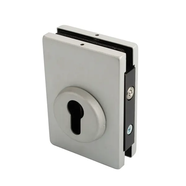 Randslot met cilinderbeveiliging aluminium geanodiseerd