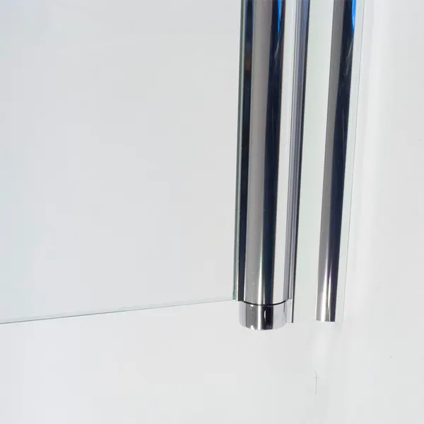 Liftscharnier 6mm glas 2000 Wmax=850mm, Hmax=2000mm Alu. gepol. Incl onderstrip.