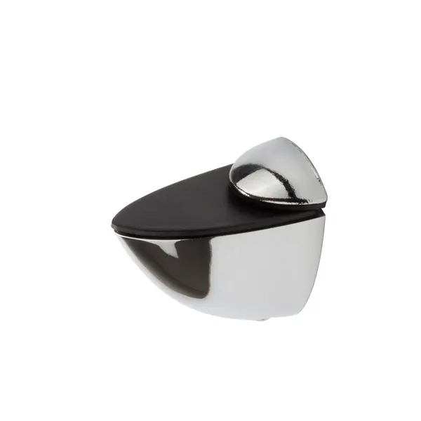 Glasplaatdrager voor 5-10mm glas glans chroom
