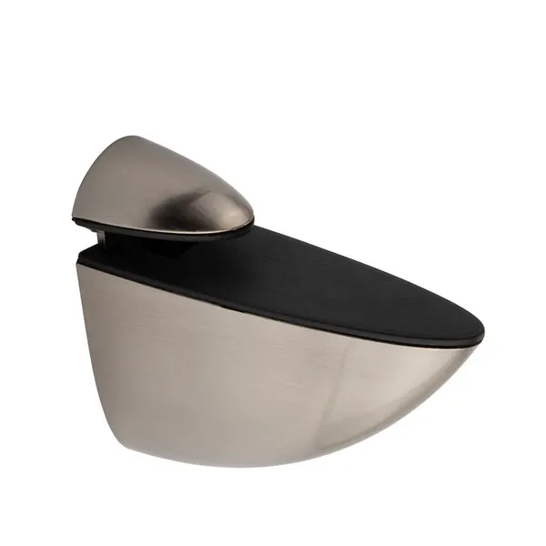 Glasplaatdrager voor 5-10mm glas RVS-look