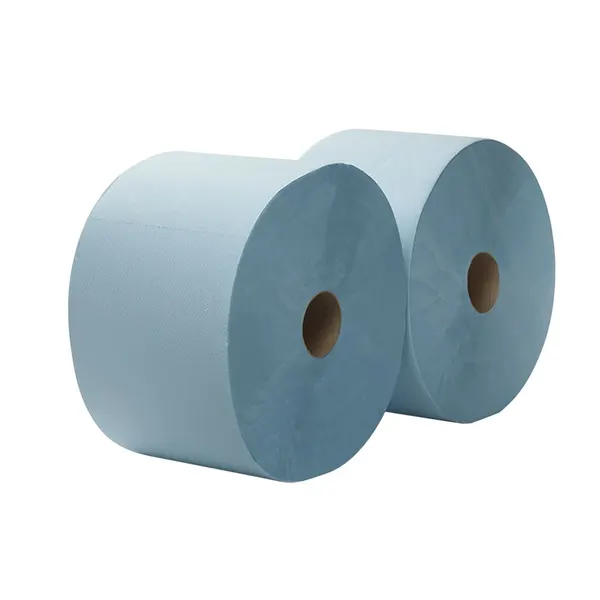 Maxirol 2-laags poetspapier blauw