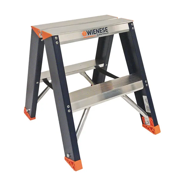 Wienese Master Dubbele Trap 2x2 treden zonder beugel