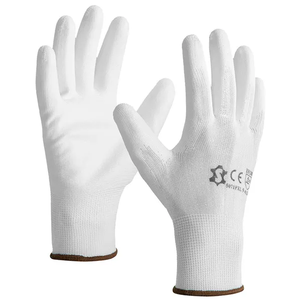 Nylon handschoen met polyurethaan coating maat 10 (2XL) enkel per doos a 240 paar