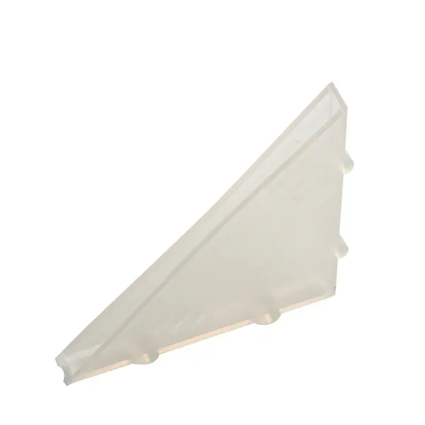 Hoekbeschermers voor 8 mm glas transparant