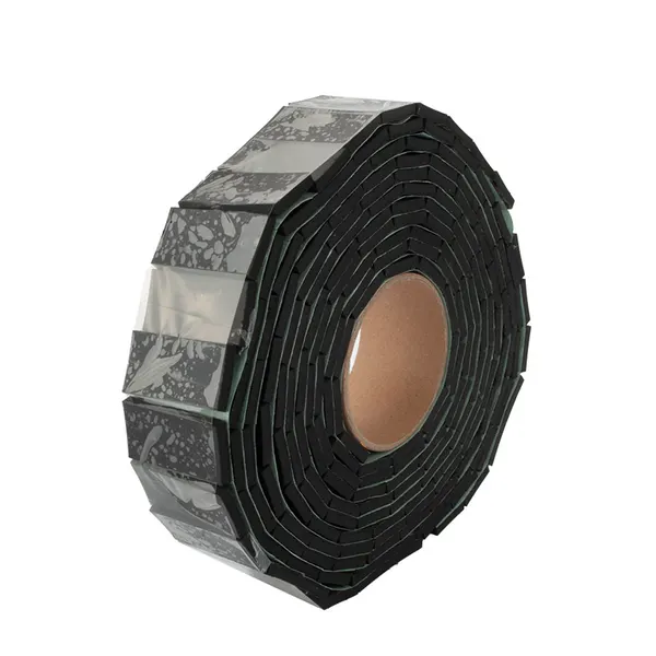 Zelfklevende Rubber Blokjes 50x25x5mm rol 200 stuks