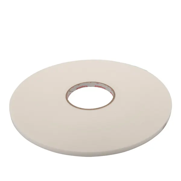 Coroplast glasband zonder aftrekfolie 6x2mm wit