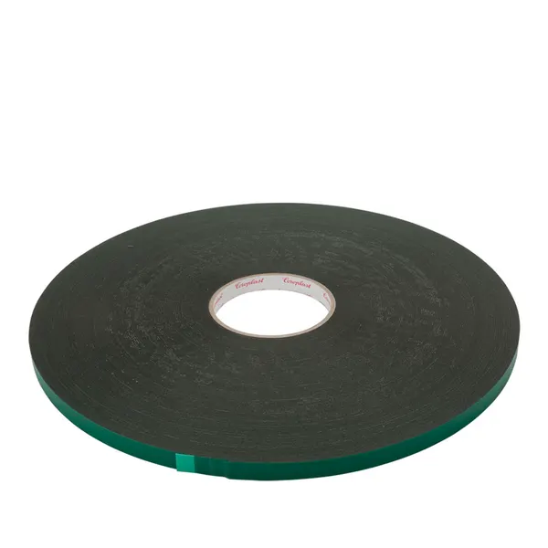 Spiegeltape dubbelzijdig 12x1mm rol 66m grijs