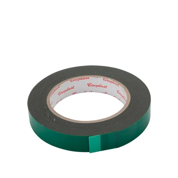 Spiegeltape dubbelzijdig 19x1mm rol 5m grijs