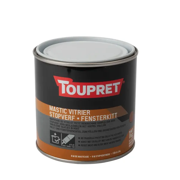 stopverf 1kg bruin