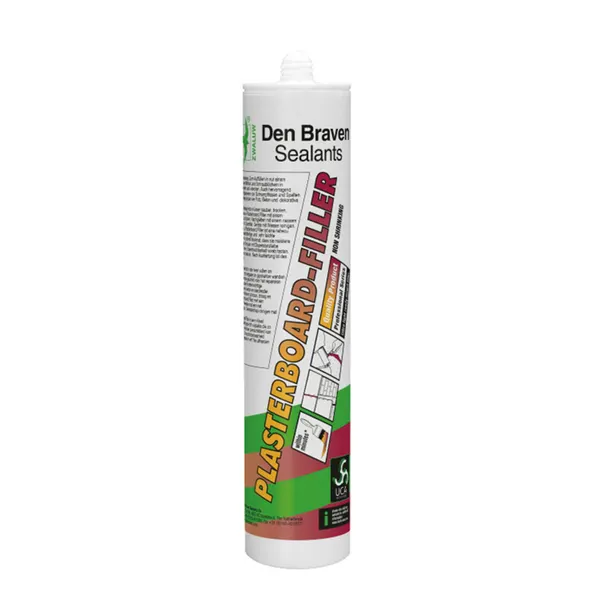 Zwaluw Plasterboard Filler koker 310ml wit