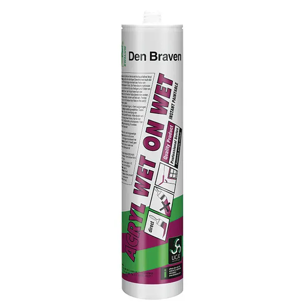 Zwaluw Acryl Wet on Wet koker 310ml wit