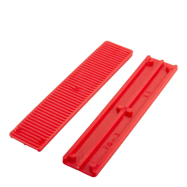 100x15x3mm 100 stuks rood