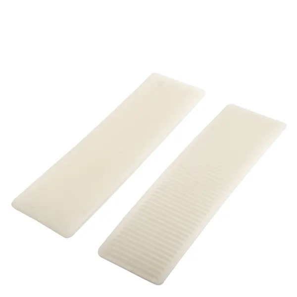 Tunnelblokjes 100x26x1mm 100 stuks wit