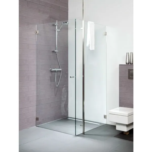 Solid shower SQ13 inloopdouche RVS geborsteld