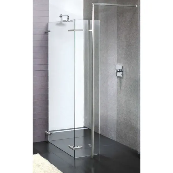 Solid shower SQ03 inloop hoekdouche RVS gepolijst
