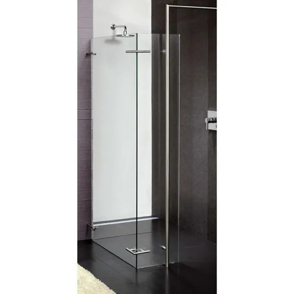 Solid shower S03 inloop hoekdouche RVS gepolijst