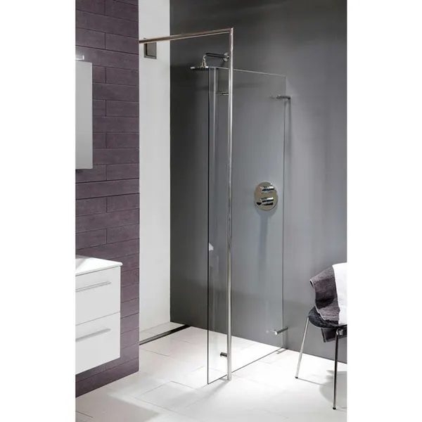 Solid shower S01 inloopdouche RVS gepolijst