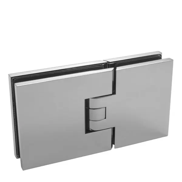 Flamea+ sauna scharnier glas/glas 180° RVS-effect