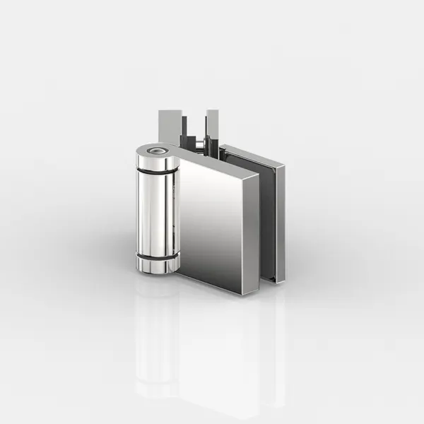 Flinter douchescharnier 135° Glas/glas eenzijdig openend naar buiten glans chroom