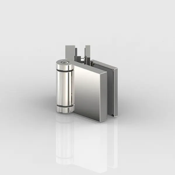 Flinter douchescharnier 135° glas/glas eenzijdig openend naar buiten RVS-look