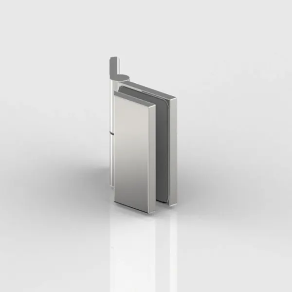 Flamea glas-wand klem 135° instelbare hoek 100°-140° RVS Effect