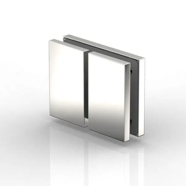 Flamea+ glasklem glas-glas 180° RVS look